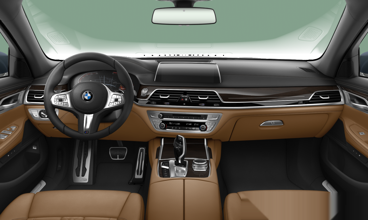 Interior of BMW 730d xDrive (G11 (MUE)), VIN WBA7B81040CF76212