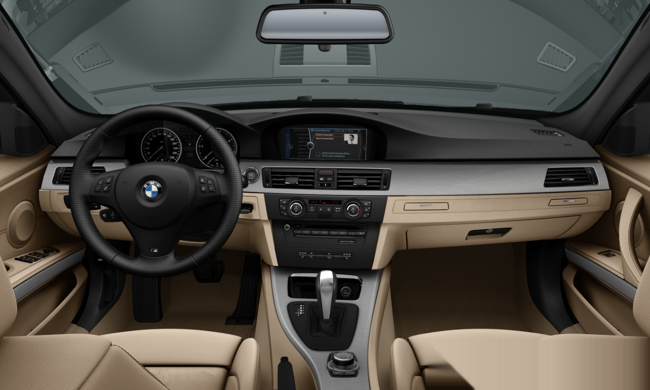 Interior of BMW 330d xDrive (E91 (MUE)), VIN WBAUW91010A200217