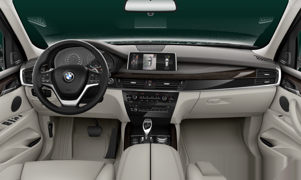 Interior of BMW X5 xDrive30d (F15), VIN WBAKS410X00C28578