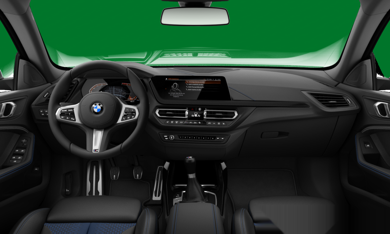 Interior of BMW 218i (F44), VIN WBA11AK0207L48312