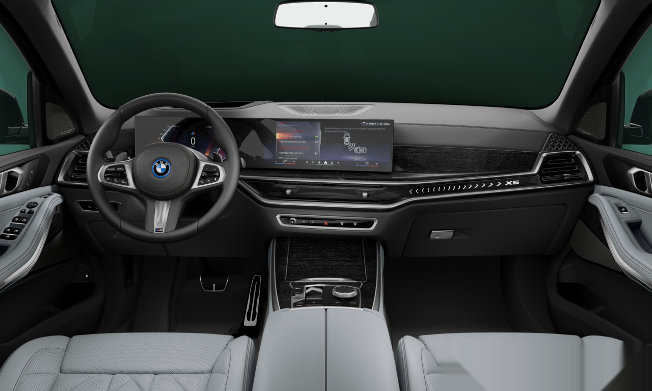 Interior of 2025 BMW X5 xDrive50e (G05 (MUE)), VIN 5UX43EU02T9280311