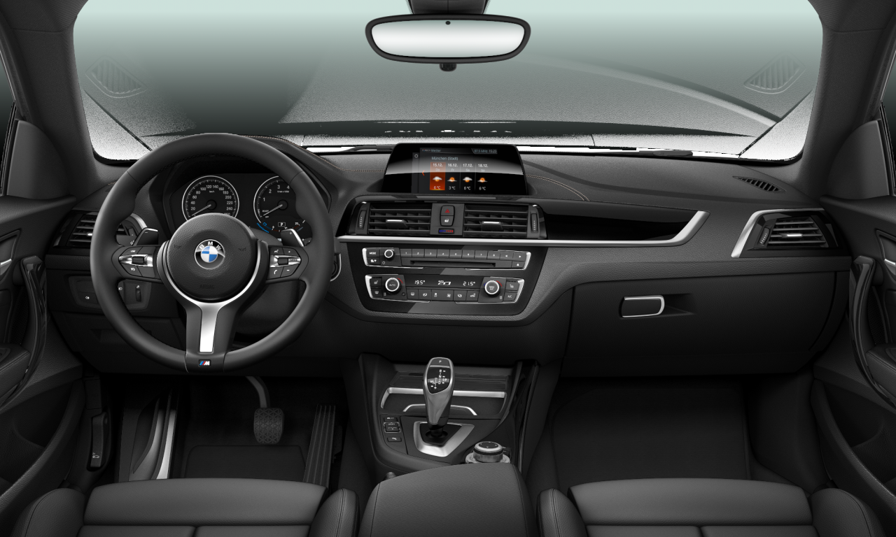 Interior of BMW M240i (F22 (MUE)), VIN WBA2J520307D57941