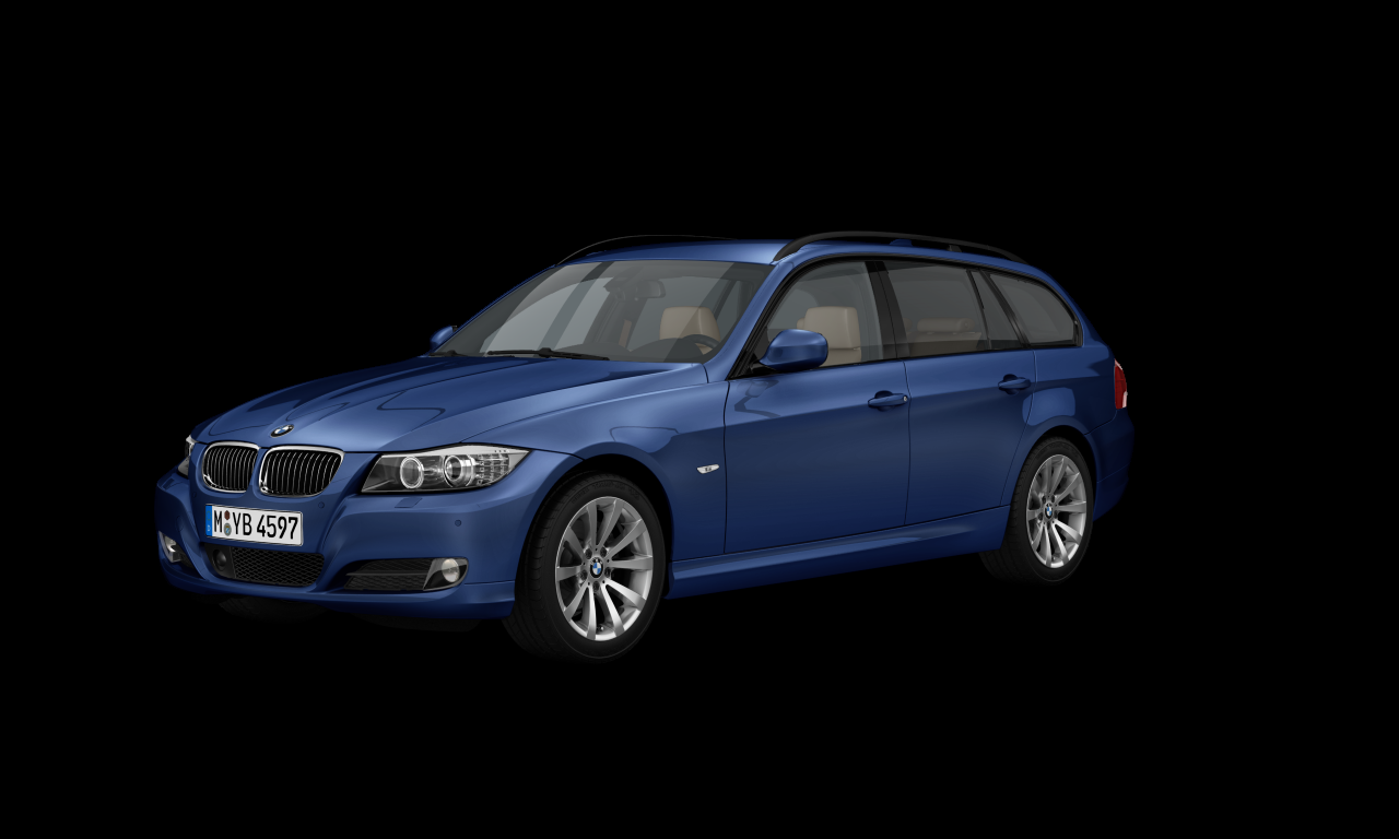 Exterior of BMW 330d xDrive (E91 (MUE)), VIN WBAUW91010A200217