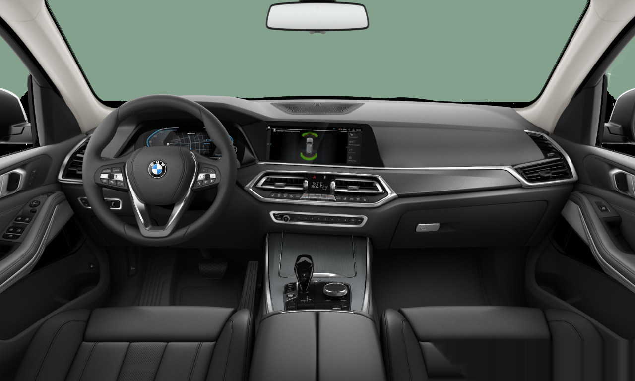 Interior of BMW X5 xDrive45e (G05), VIN WBATA610409B27244