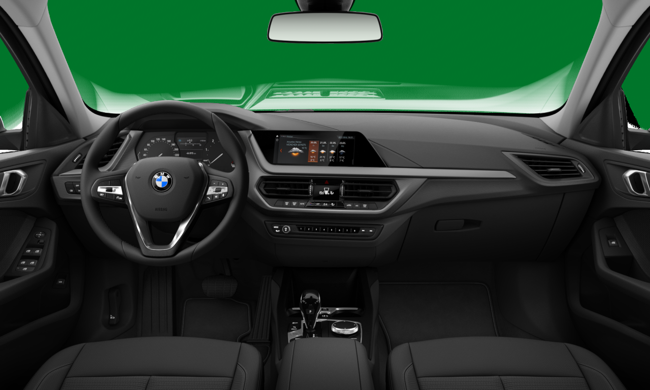 Interior of 2019 BMW 116d (F40), VIN WBA7M710X07F48282