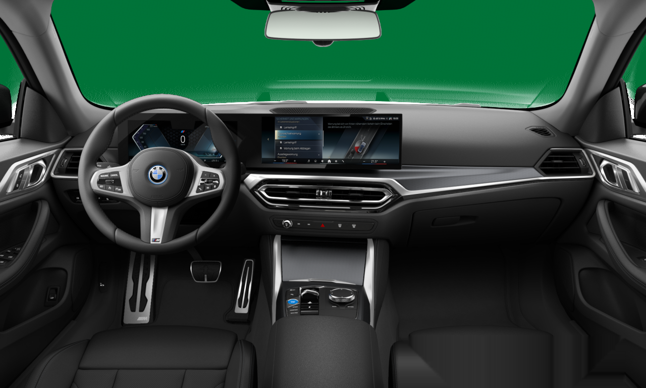 Interior of 2023 BMW i4 eDrive40 (G26), VIN WBY71AW020FS42163