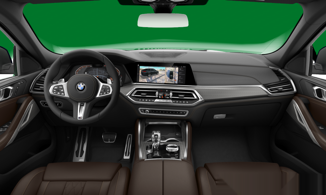 Interior of BMW X6 xDrive40i (G06), VIN WBACY6104N9N19057