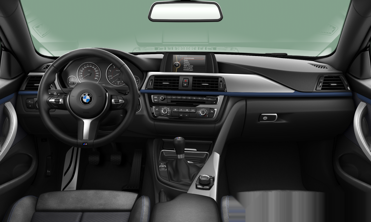 Interior of 2014 BMW 420d (F32), VIN WBA3P11080F781454