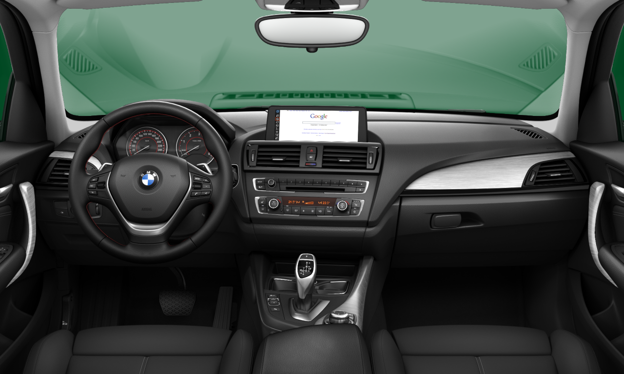 Interior of 2011 BMW 120d (F20), VIN WBA1C31080E892672
