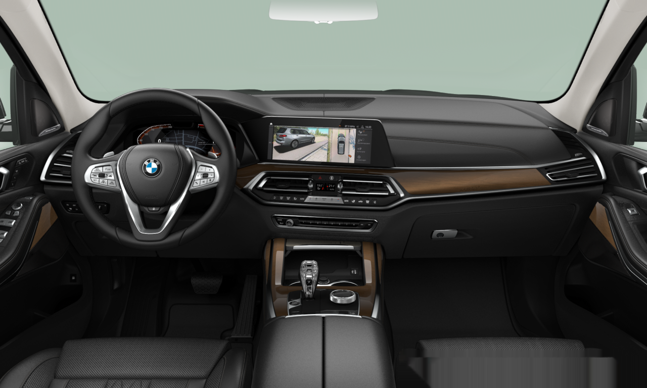 Interior of BMW X7 xDrive40i (G07), VIN WBACW210609C26772