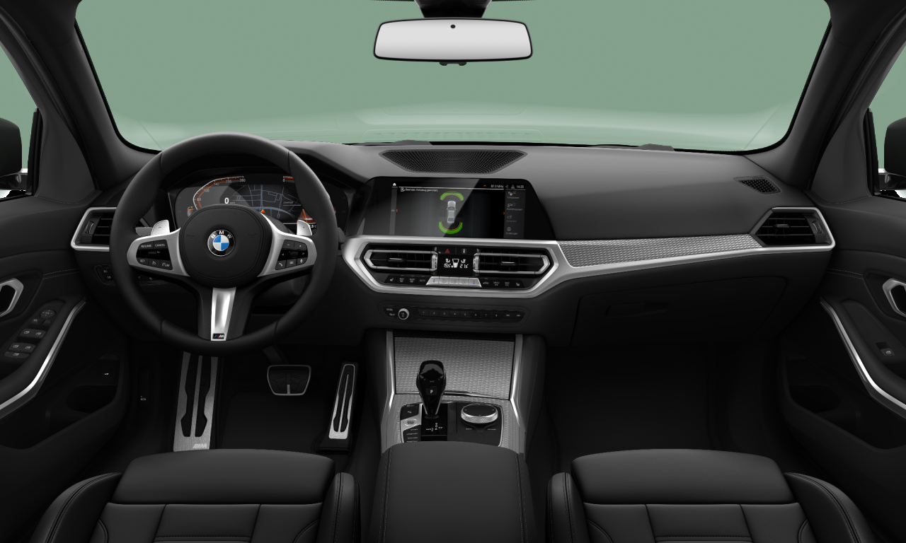 Interior of 2021 BMW 320d (G20), VIN WBA12DY060FL09122