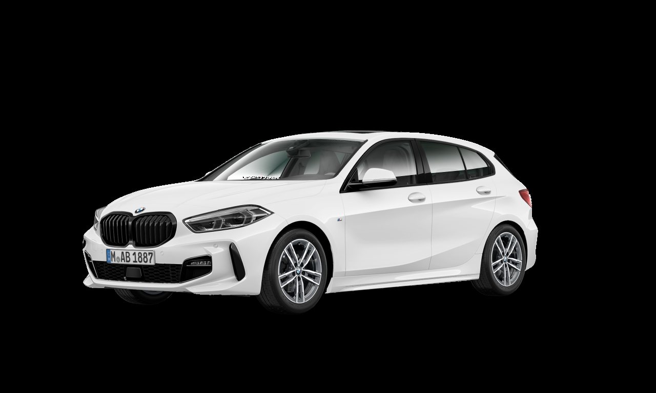 Exterior of 2022 BMW 116i (F40), VIN WBA7K110207L98801