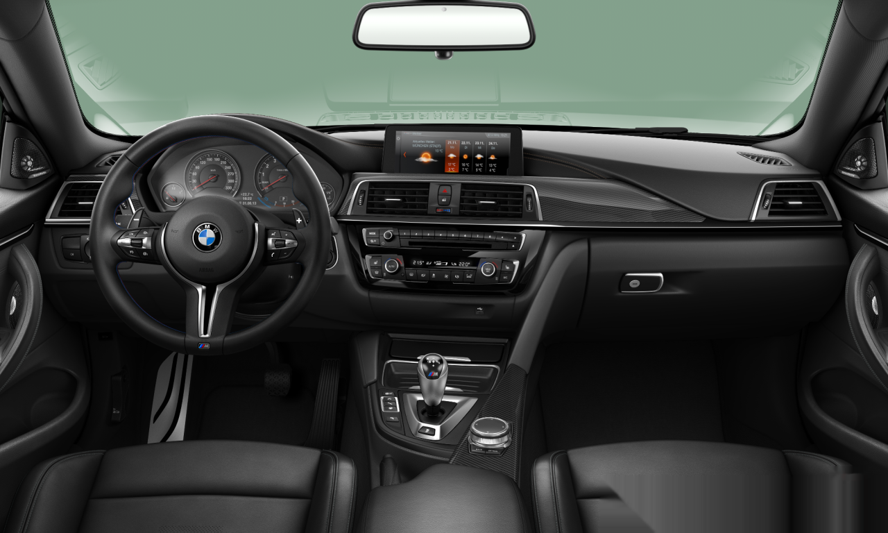 Interior of BMW M4 (F82 (MUE)), VIN WBS4Y92090AC60902