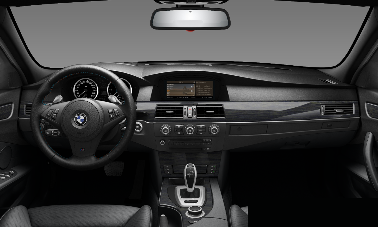 Interior of 2007 BMW 535d (E60 (MUE)), VIN WBANX91080CU44484