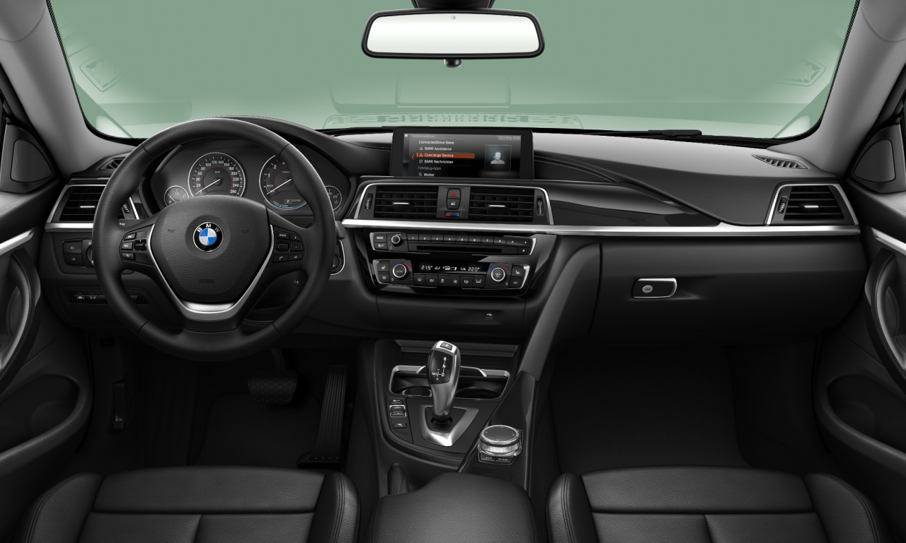 Interior of BMW 420i (F32 (MUE)), VIN WBA4S31080AA93792