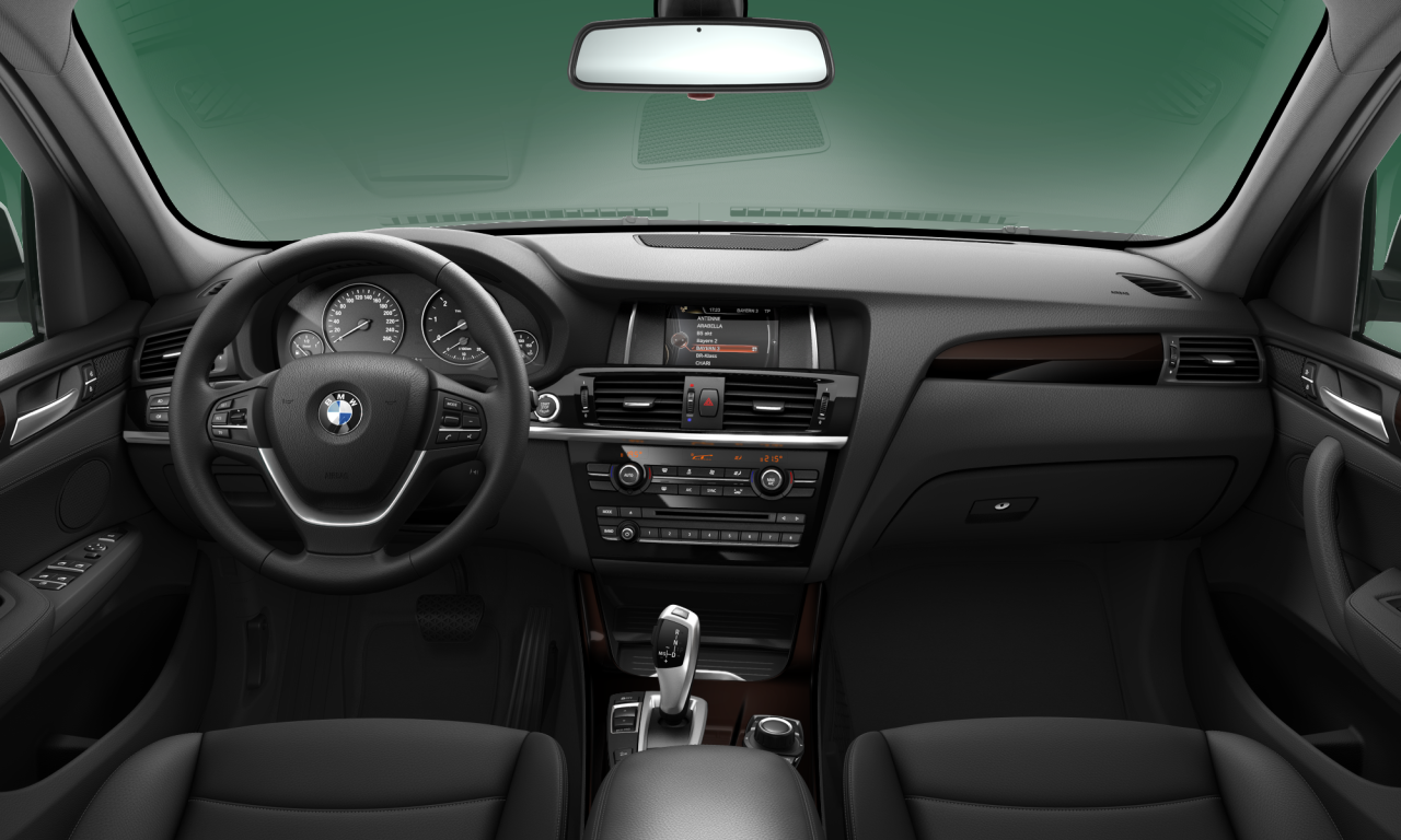 Interior of BMW X3 xDrive30d (F25), VIN WBAWY520300B55882