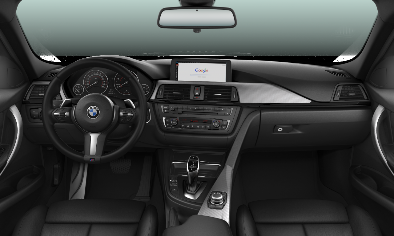 Interior of BMW 320d (F31), VIN WBA3K31080F651961