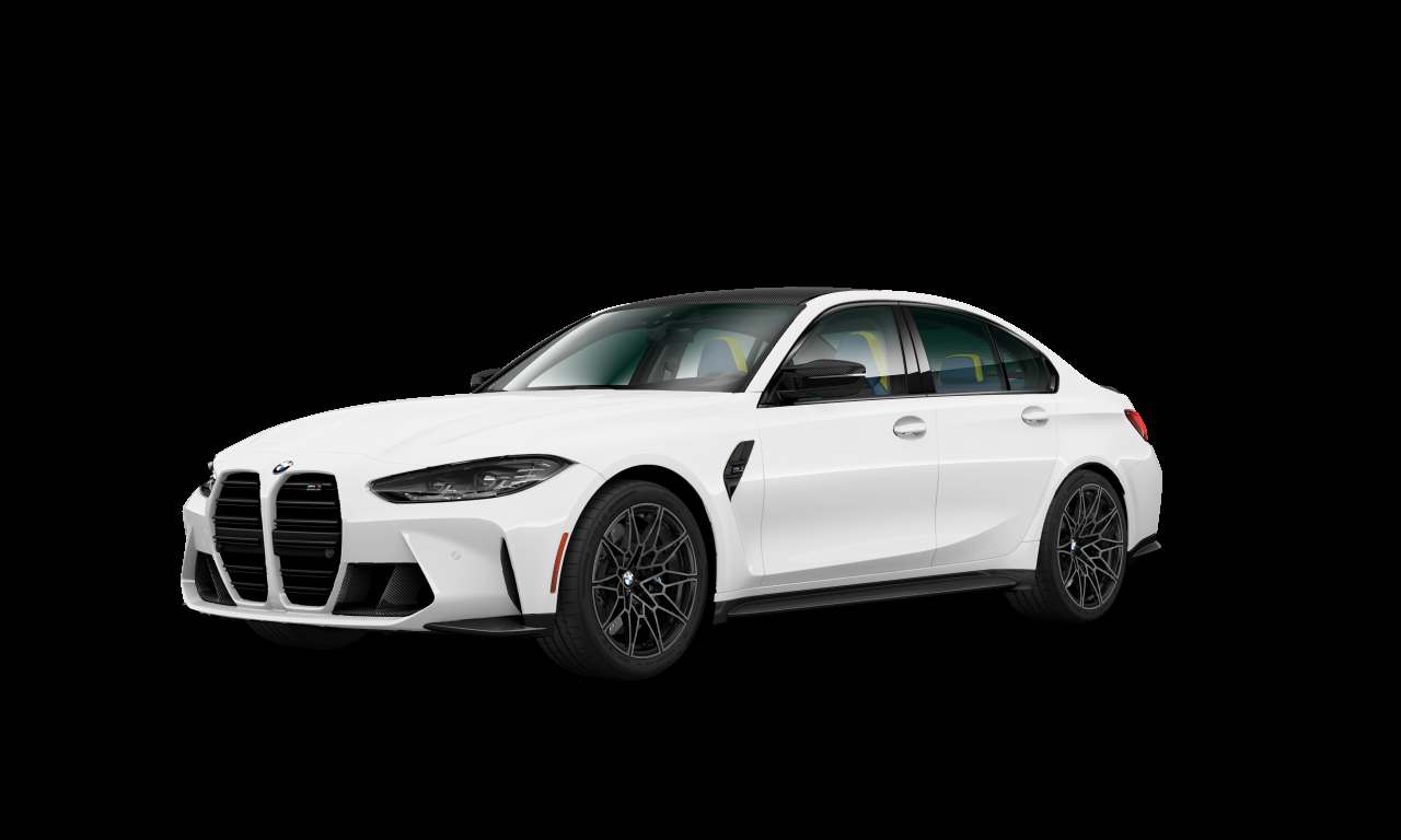 Exterior of BMW M3 Competition M xDrive (G80), VIN WBS43AY06NFM55709