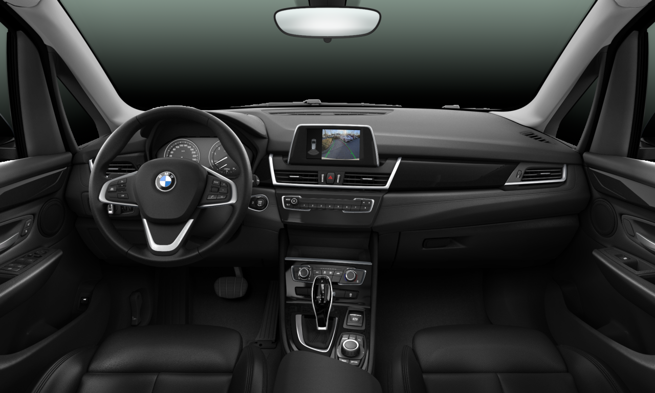 Interior of BMW 218i (F46 (MUE)), VIN WBA6V7100KEM31105