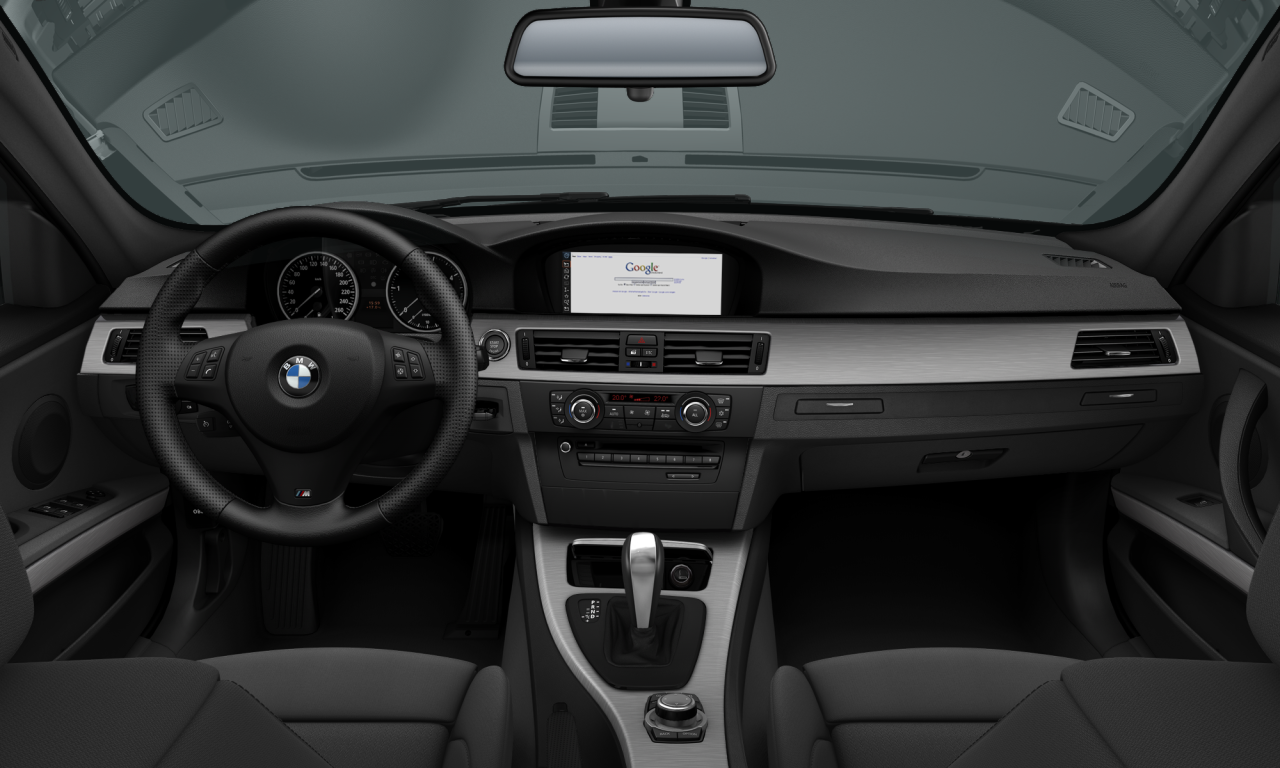 Interior of BMW 320i (E91 (MUE)), VIN WBAUS91050A189685