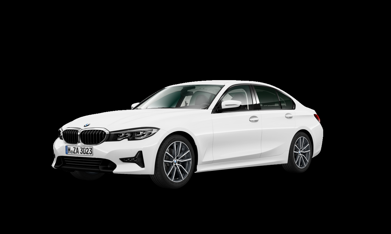 Exterior of 2019 BMW 318d (G20), VIN WBA5V31080AK89093