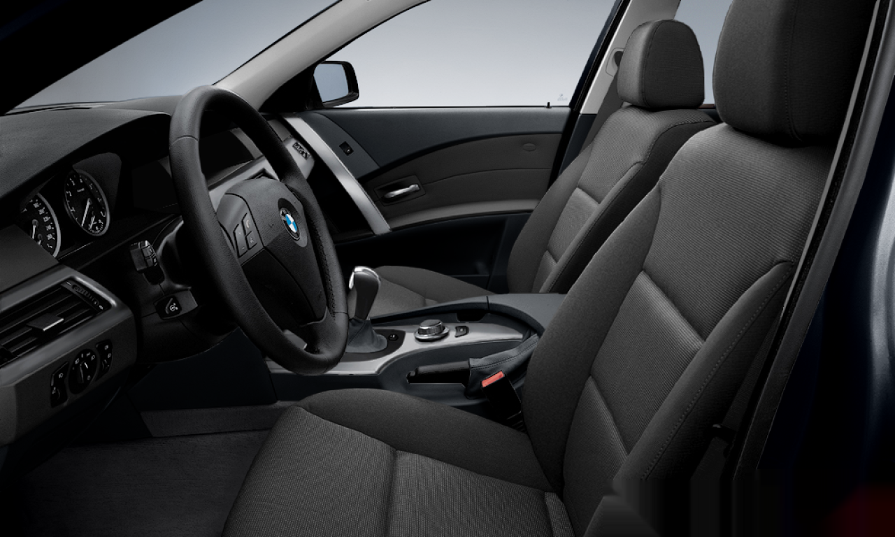 Interior of 2005 BMW 525d (E60), VIN WBANC510X0CN34689