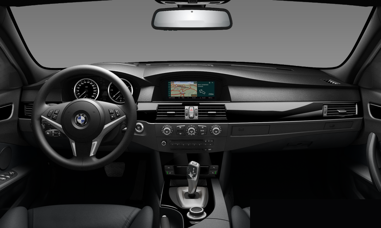 Interior of 2008 BMW 530xd (E61 (MUE)), VIN WBAPY71040C024375