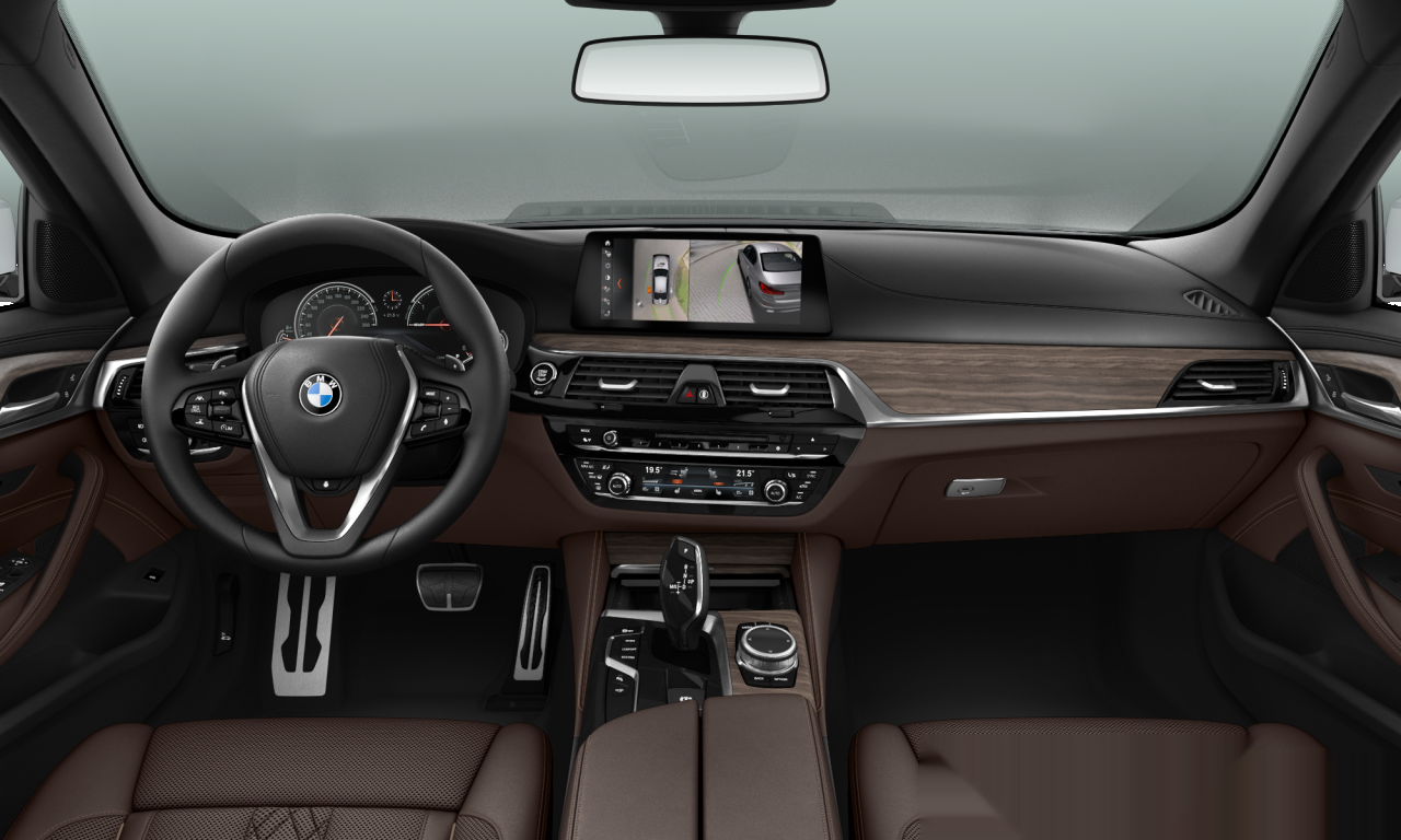 Interior of BMW 520d (G30), VIN WBAJC310XJDB91464