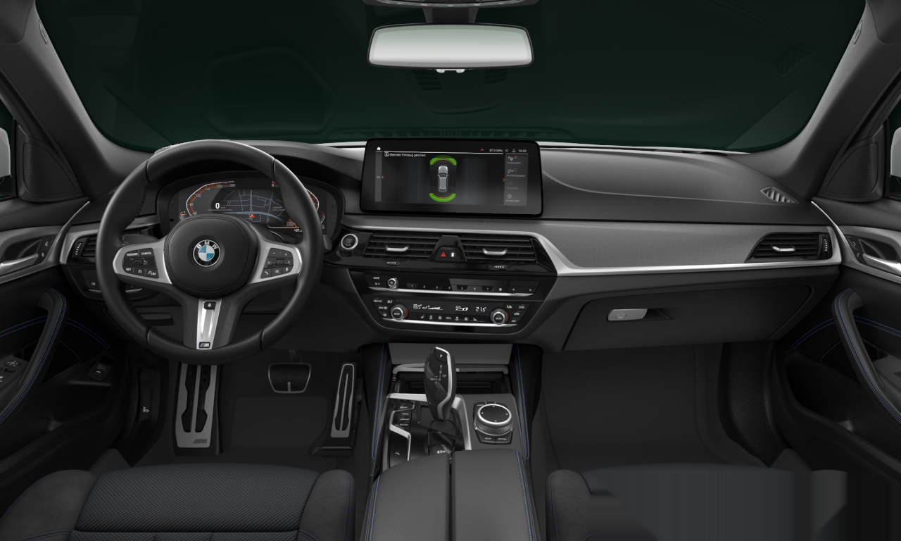 Interior of 2020 BMW 520d xDrive (G31 (MUE)), VIN WBA51BN05MCF28564