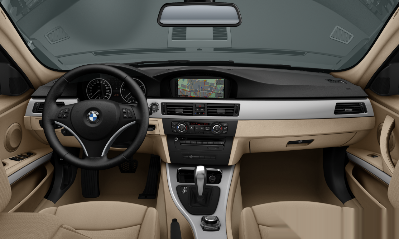 Interior of BMW 320d (E90 (MUE)), VIN WBAPP11070E670692