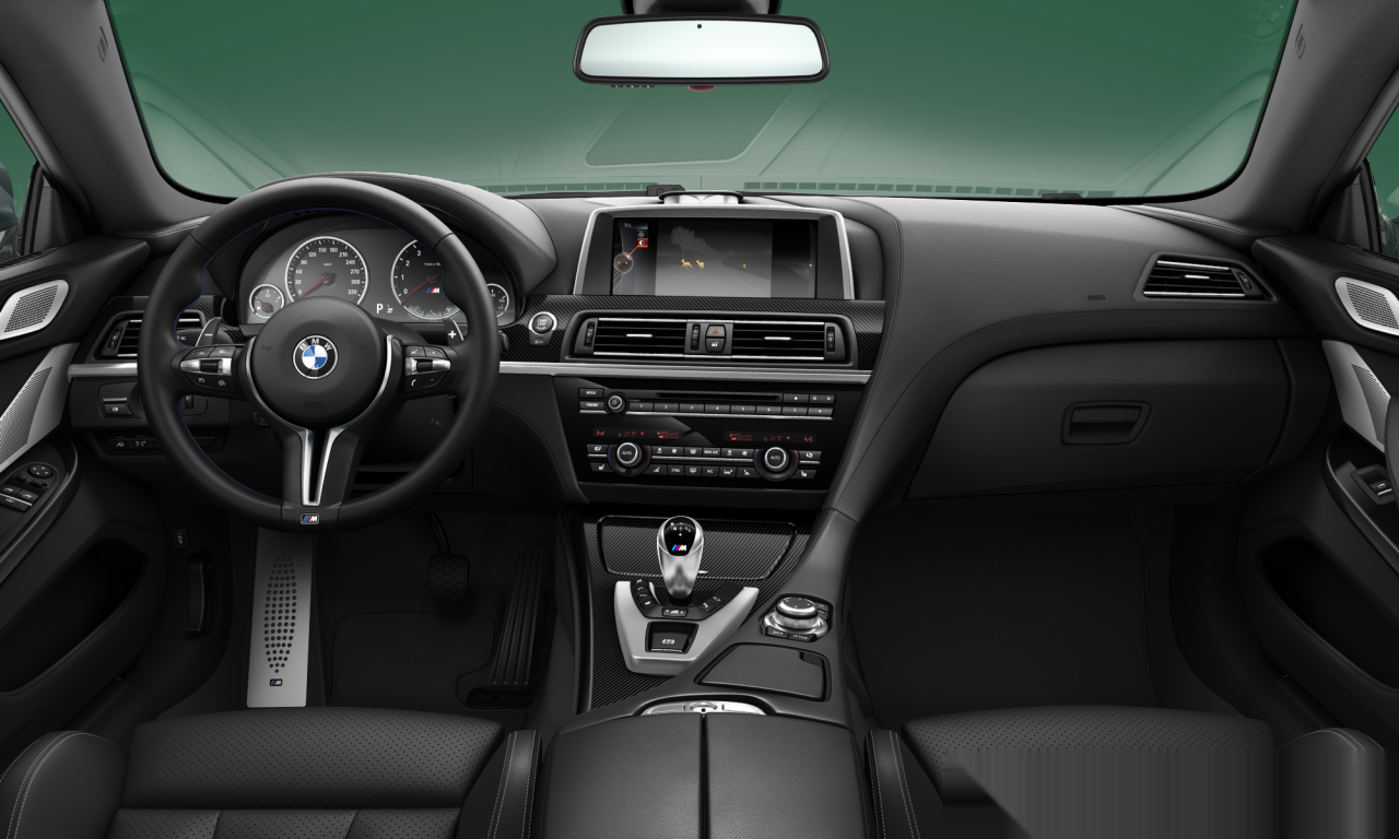 Interior of BMW M6 (F13 (M6)), VIN WBSLX91000D139428