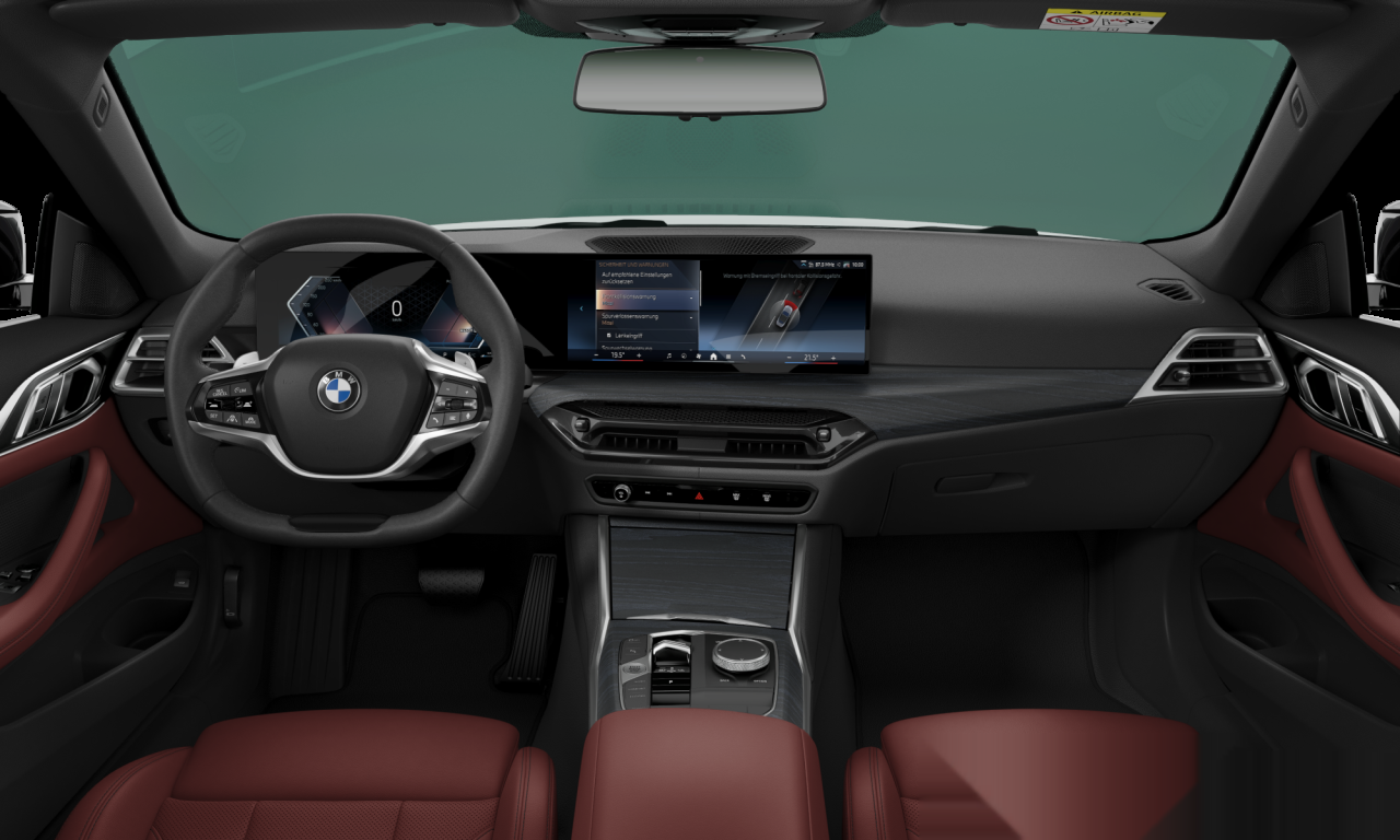 Interior of BMW 430i xDrive (G23 (MUE)), VIN WBA53DB05VCX85104
