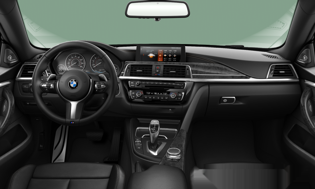 Interior of 2017 BMW 440i (F36 (MUE)), VIN WBA4J5C52JBF07734
