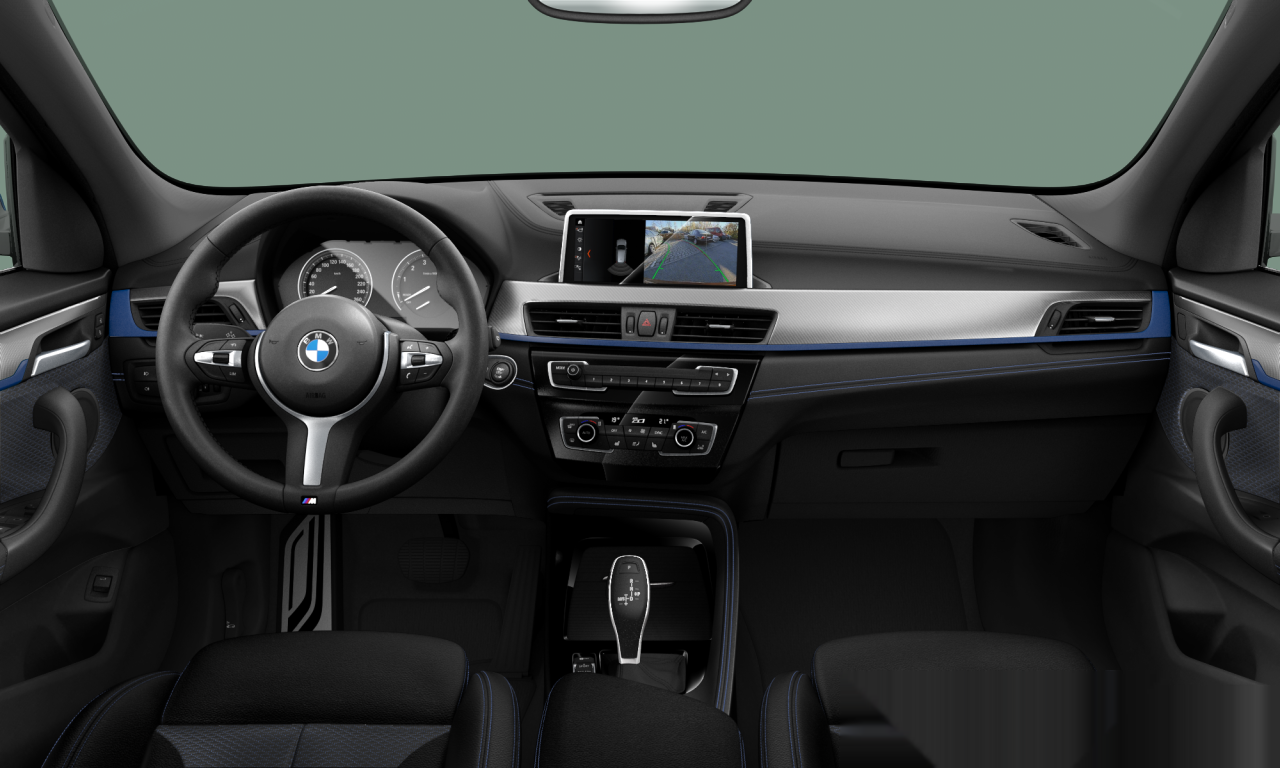 Interior of BMW X1 sDrive20i (F48 (MUE)), VIN WBA71AA0105P73429
