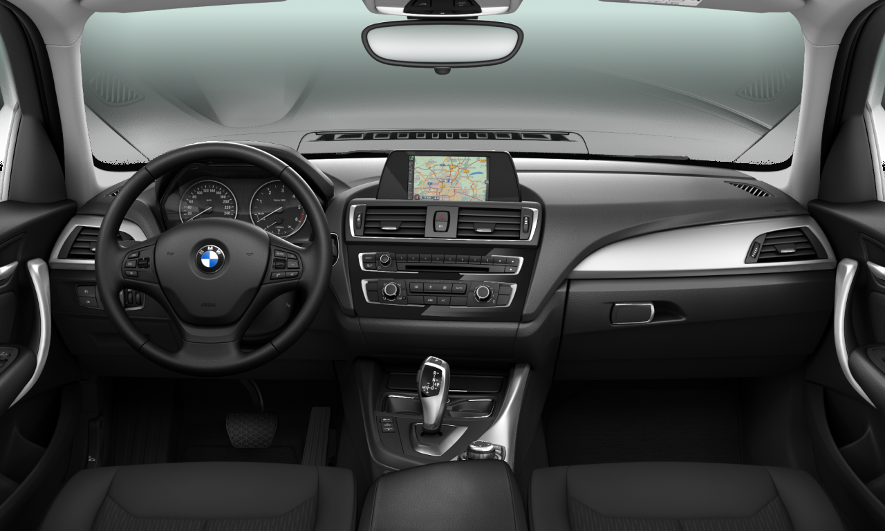 Interior of 2015 BMW 118d (F20 (MUE)), VIN WBA1S510605A75797