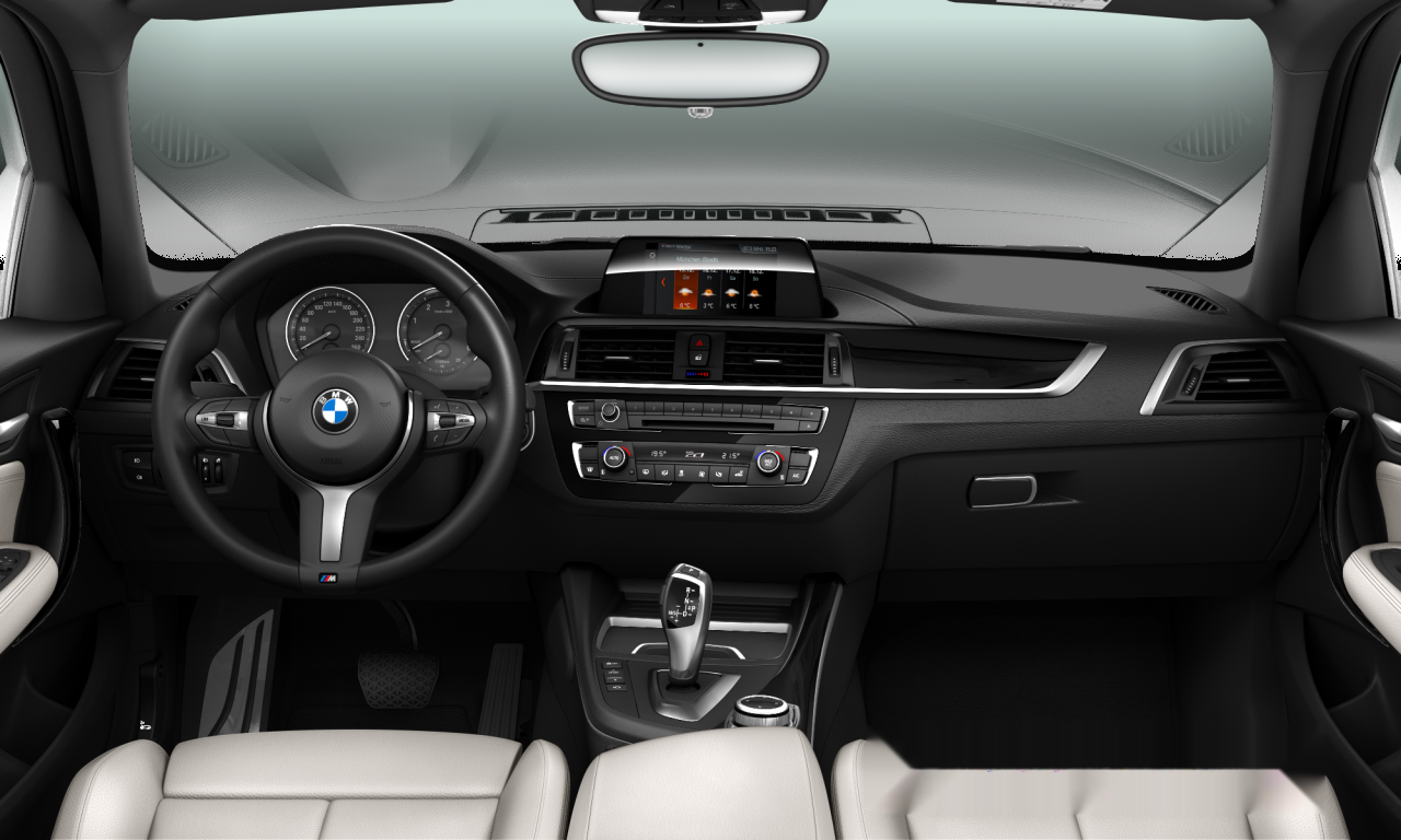 Interior of BMW 118d (F20 (MUE)), VIN WBA1S520105K16058