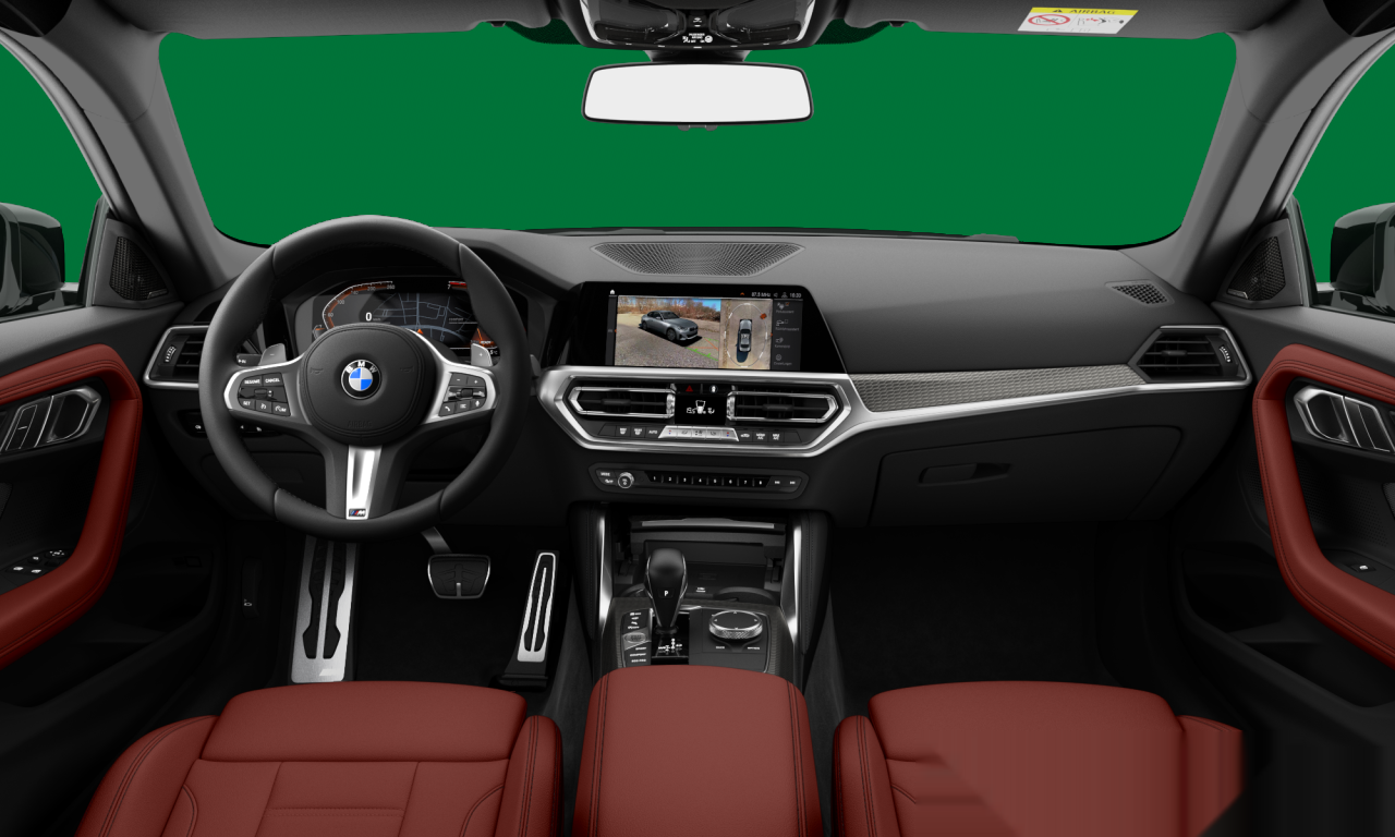 Interior of BMW 230i (G42), VIN WBA21CM00N8C73000