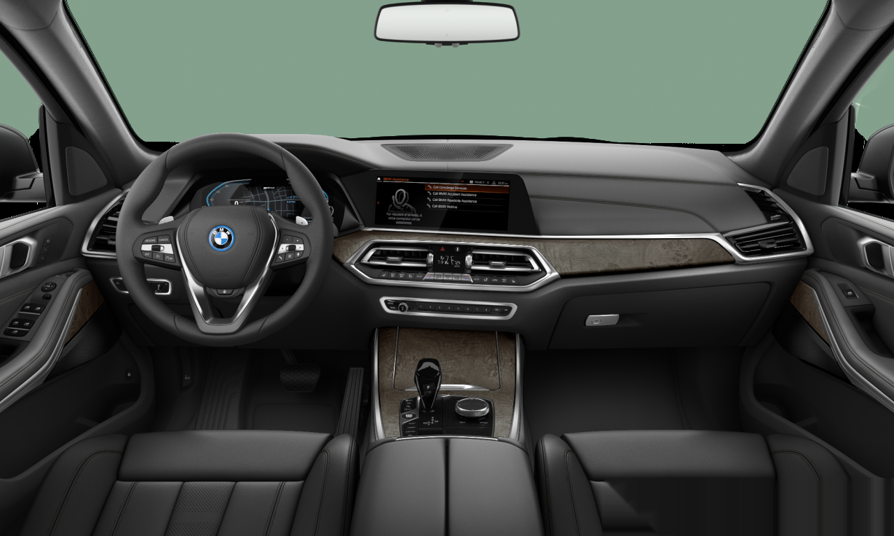 Interior of BMW X5 xDrive45e (Sports Activity Vehicle (5 Doors)), VIN 5UXTA6C08N9L34500