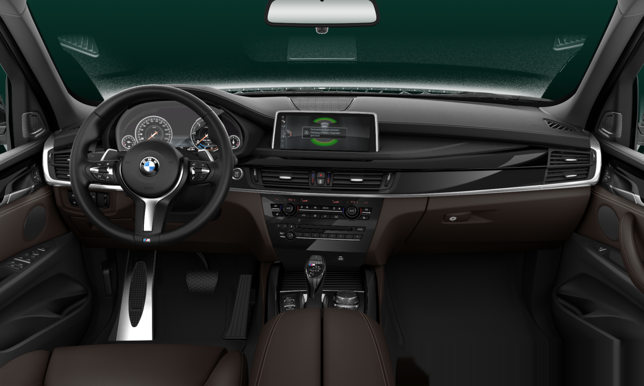 Interior of 2013 BMW X5 M50d (F15), VIN WBAKS810200G65112