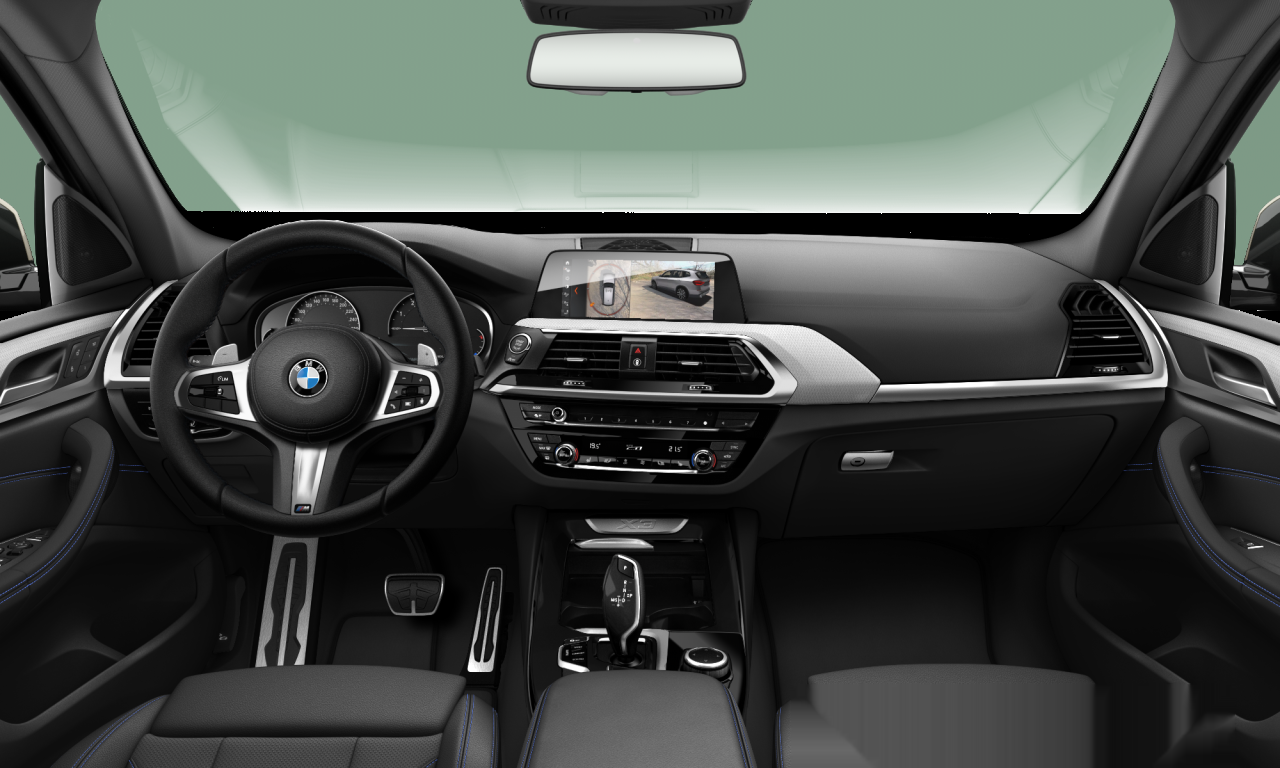 Interior of BMW X3 xDrive30i (G01), VIN WBATY510609H79854