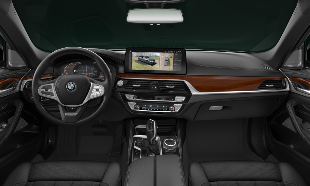 Interior of 2021 BMW 540d xDrive (G31 (MUE)), VIN WBA51AJ030CH13108