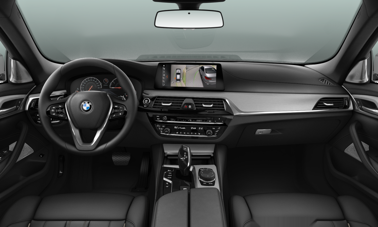 Interior of 2018 BMW 530d xDrive (Sedan (4 Doors)), VIN WBAJD110X0B198357