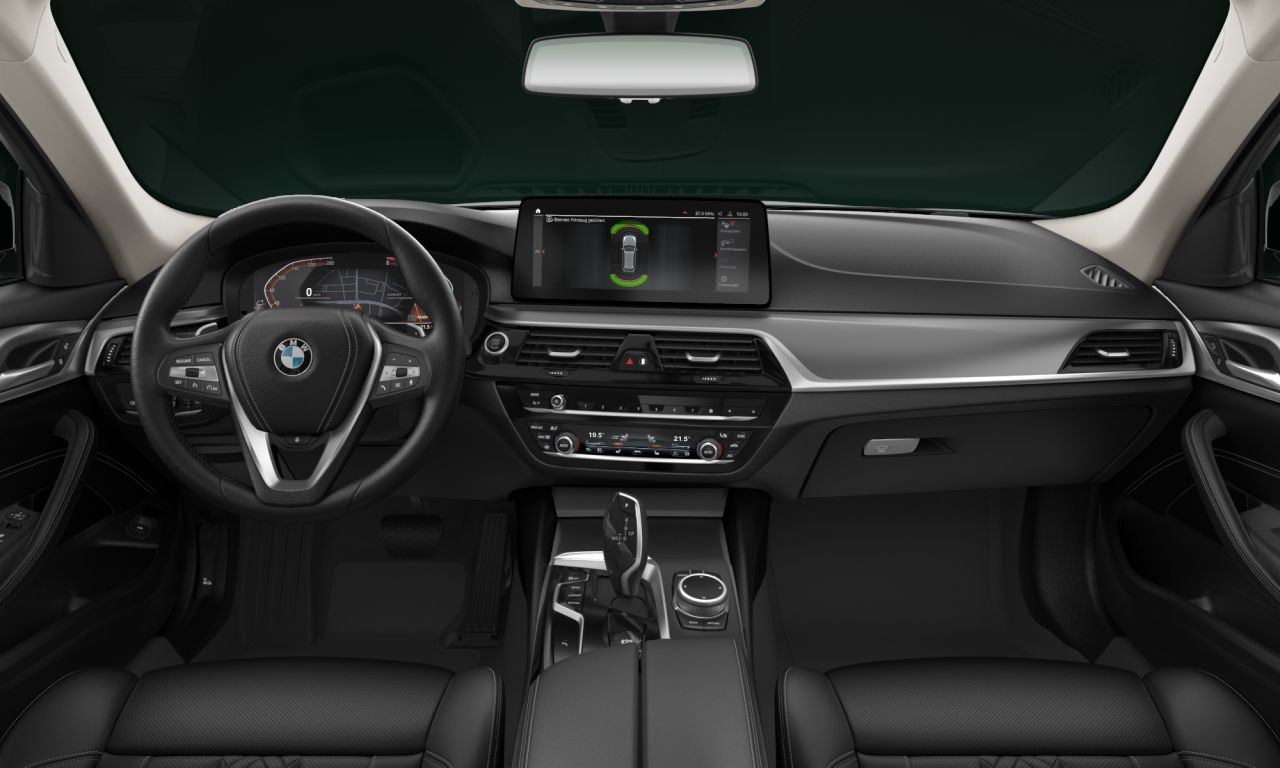 Interior of 2022 BMW 520d (G31 (MUE)), VIN WBA31BN090CL57915
