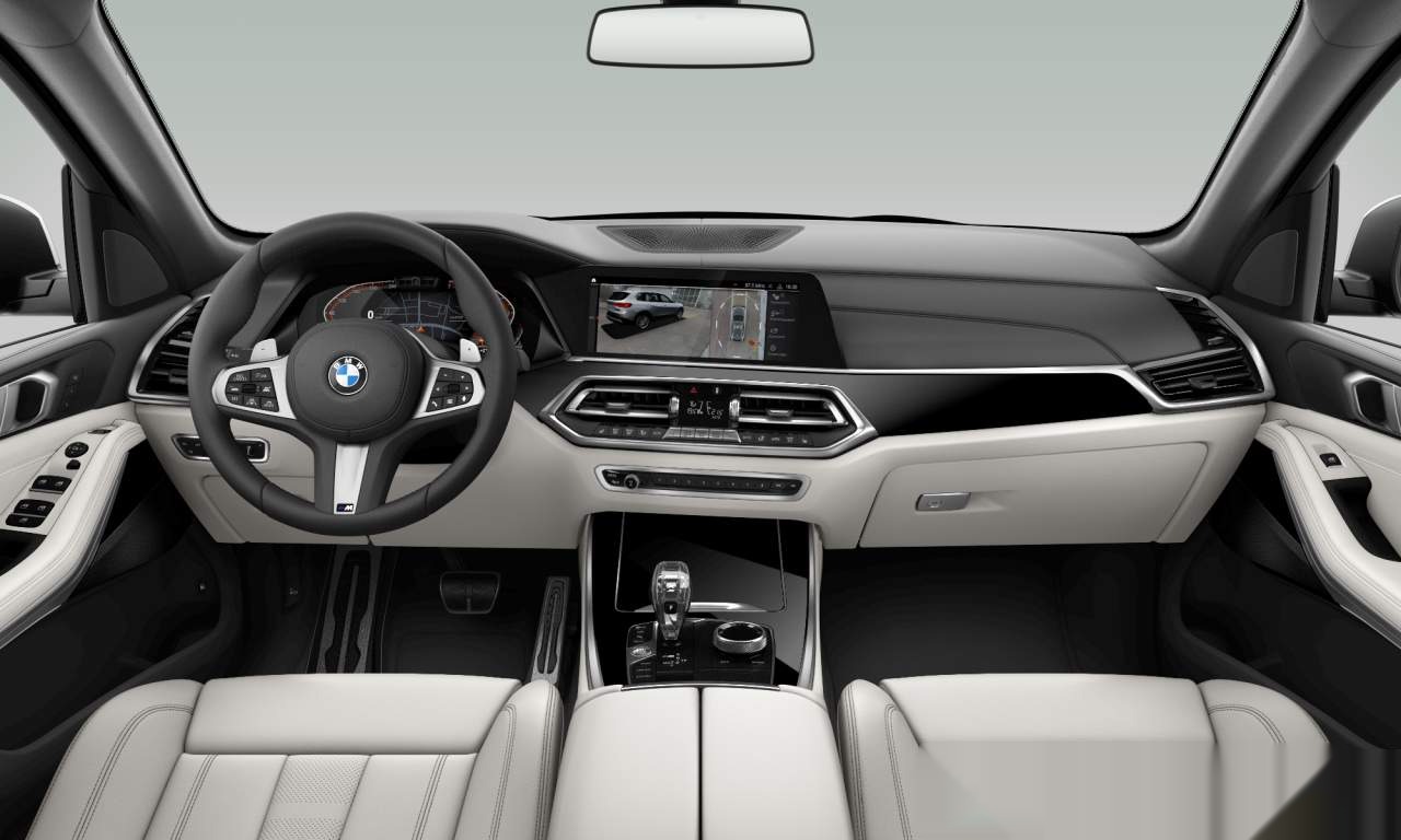 Interior of 2021 BMW X5 xDrive40i (Sports Activity Vehicle (5 Doors)), VIN WBACR620809H01612