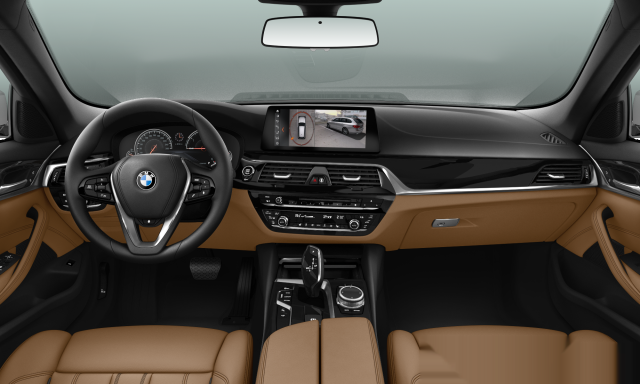 Interior of 2017 BMW 520d (G31), VIN WBAJM71060B069499
