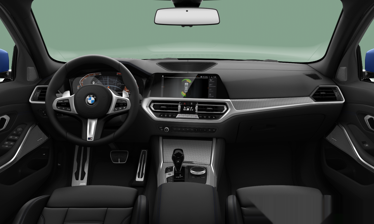 Interior of BMW 320d xDrive (G20), VIN WBA5V72020AH99674