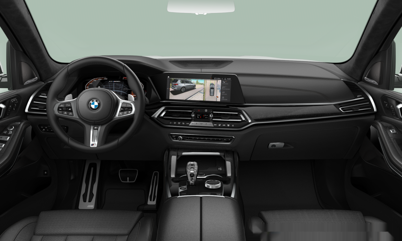 Interior of BMW X7 M50i (G07), VIN WBACX610909L41271