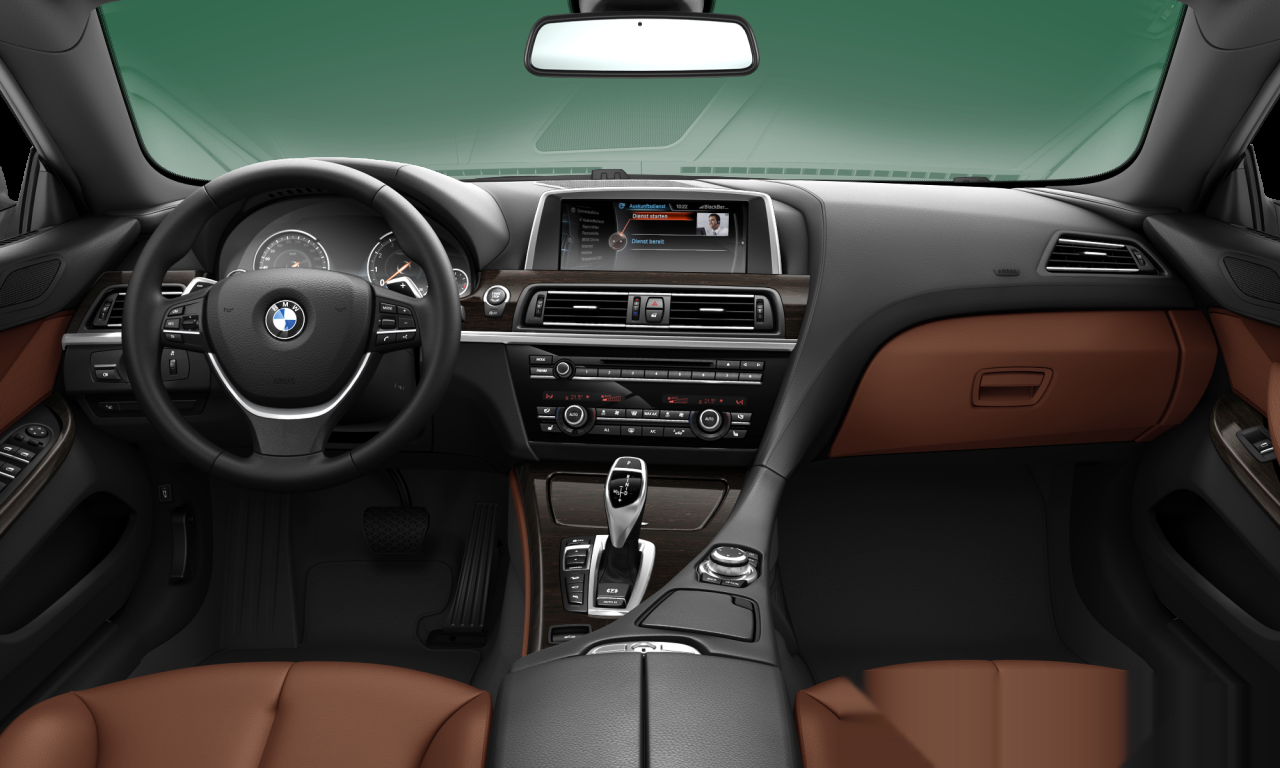 Interior of BMW 640i xDrive (F12), VIN WBAYP510X0DZ27331