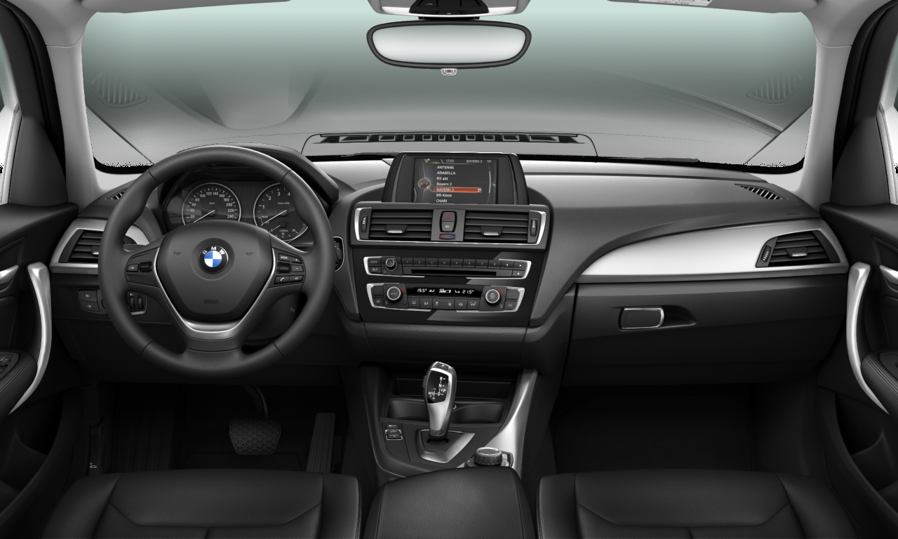 Interior of 2015 BMW 120i (F20 (MUE)), VIN WBA1U7103G5B02647