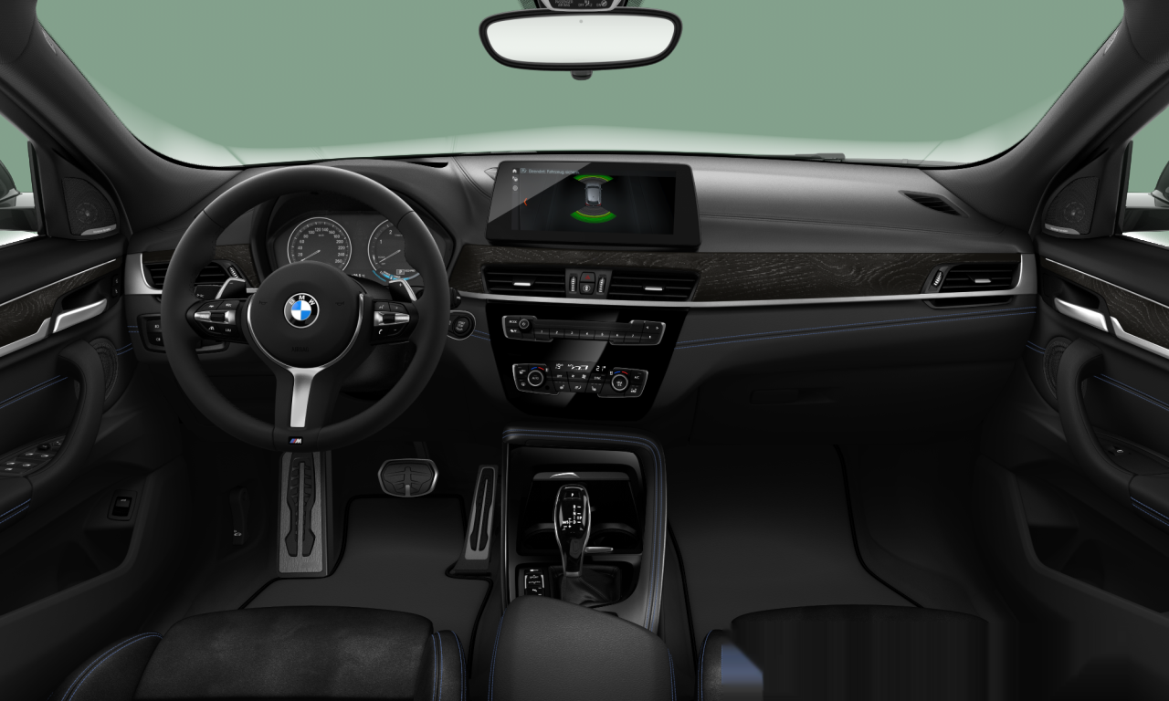 Interior of BMW X2 xDrive25d (F39), VIN WBAYN510205V57993